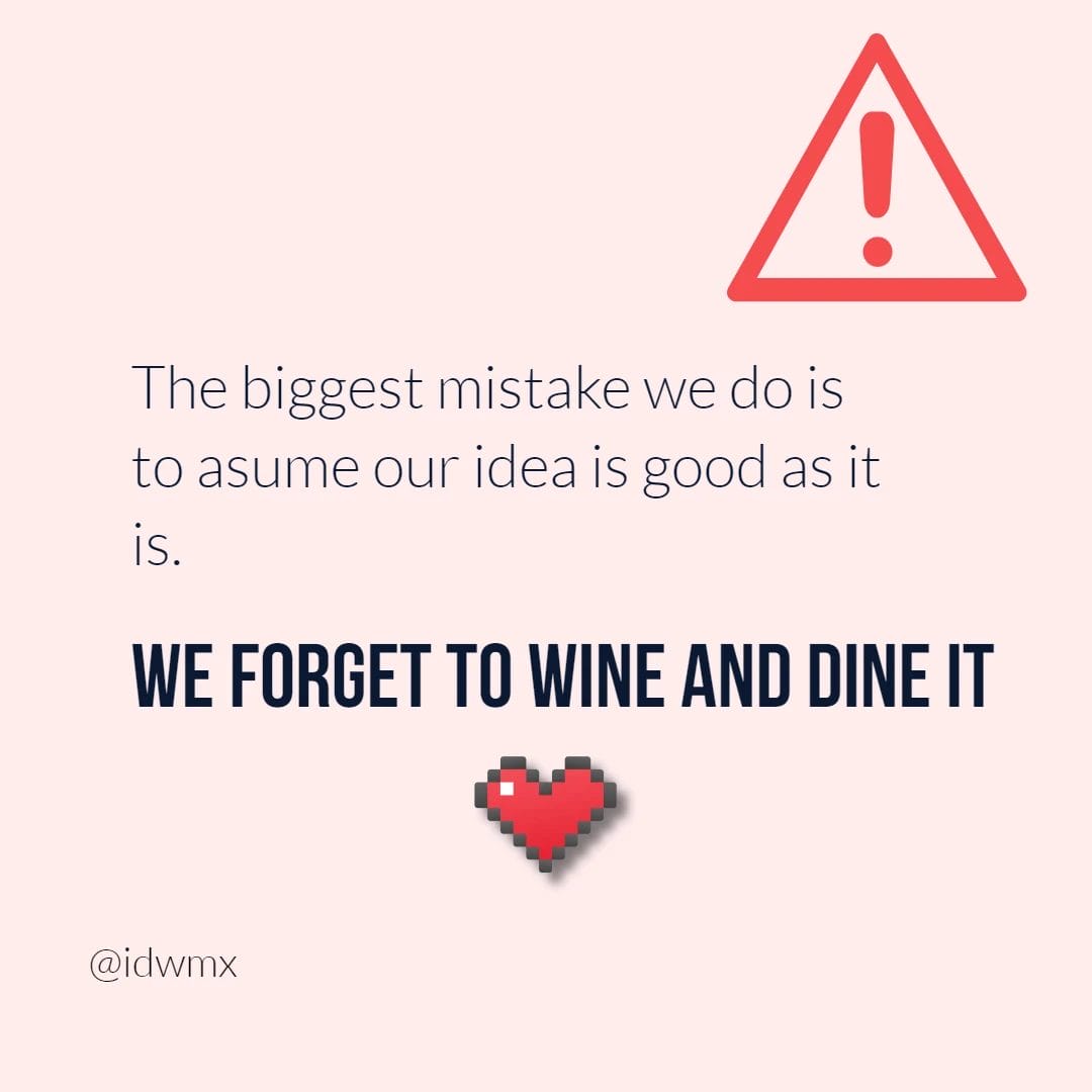 Wine and Dine it first